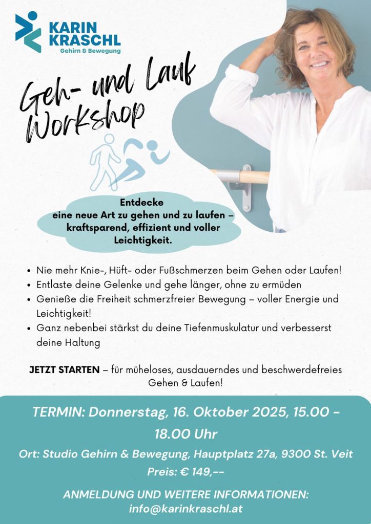 Geh- und Laufworkshop